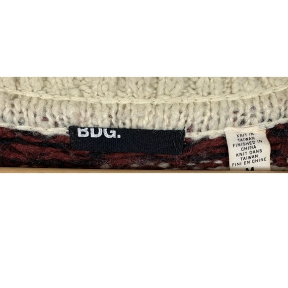 Urban Outfitters BDG Cardigan Fair Isle Medium - Picture 4 of 6